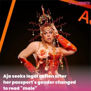 Aja seeks legal action after her passport's gender changed to read "male"