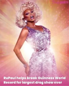 RuPaul helps break Guinness World Record for largest drag show ever
